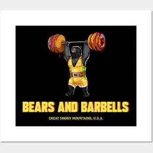 Bears & Barbells Posters and Art